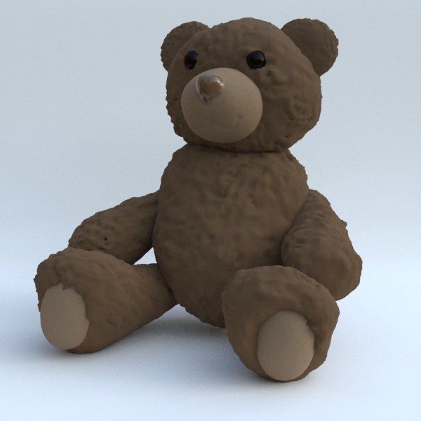 3d teddy bear