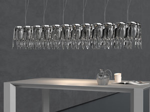3D lq chandelier