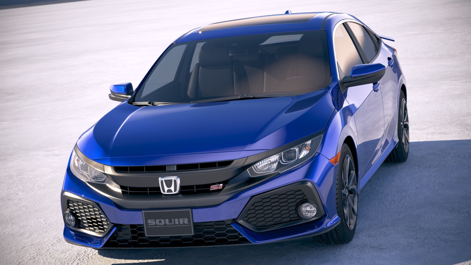 Honda civic 3d model