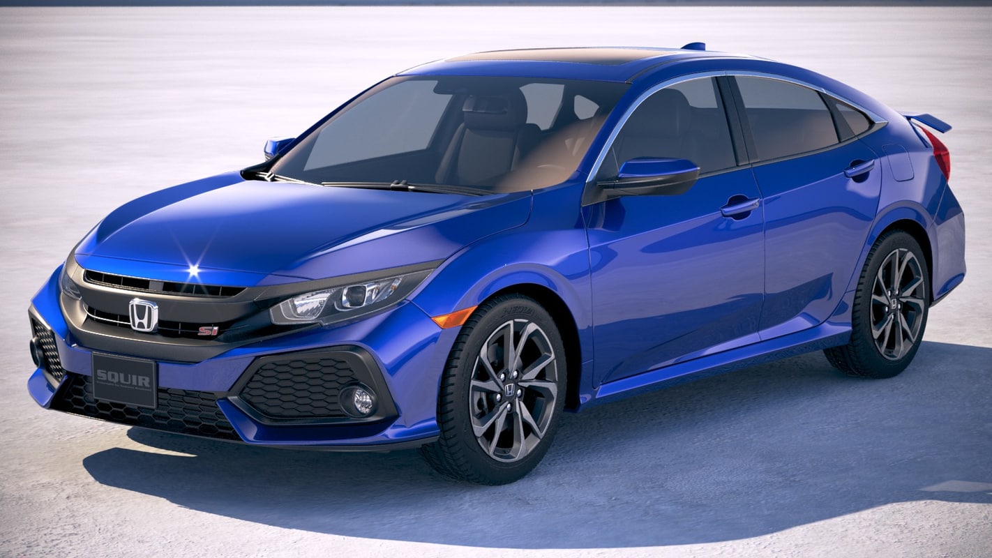 Honda civic 3d model