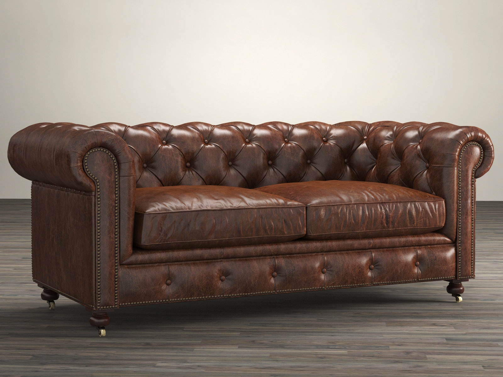 restoration hardware kensington leather sofa review