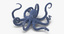 3D model octopus tentacles