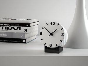 3D model tid clock