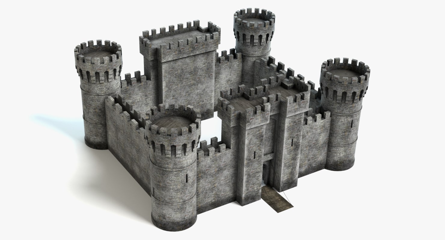 Castle pbr 3D - TurboSquid 1175907