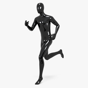 3D model male sport mannequin
