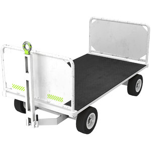 baggage cart 1 3D model