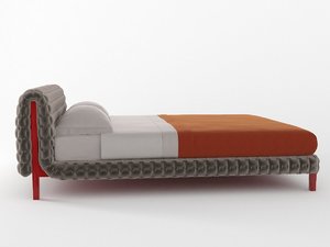 ruché bed 3D model