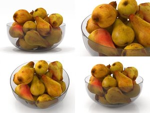 pears smallaccents 3D model