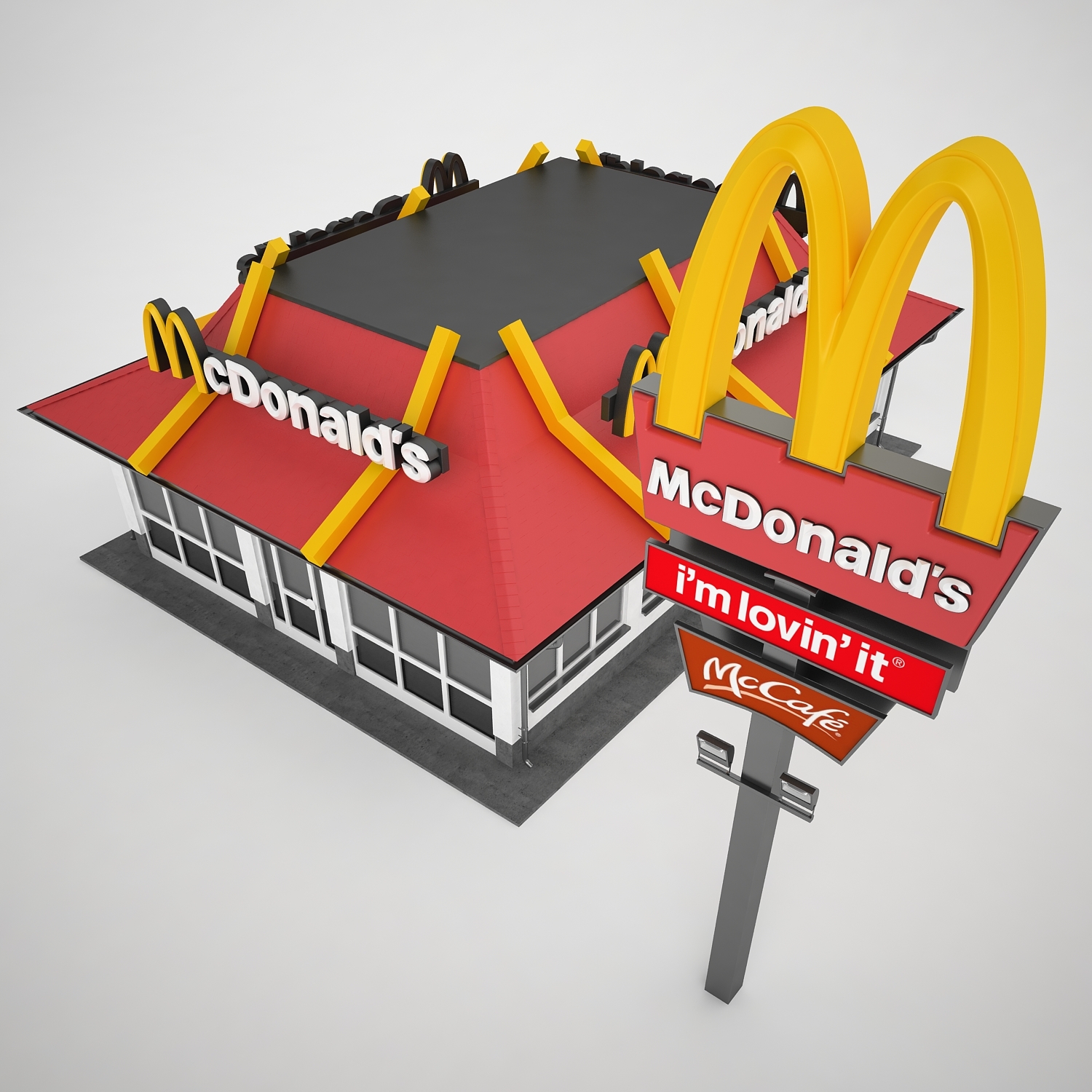 餐厅系列013d模型 - turbosquid 1176644