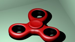 classic fidget spinner 3D model