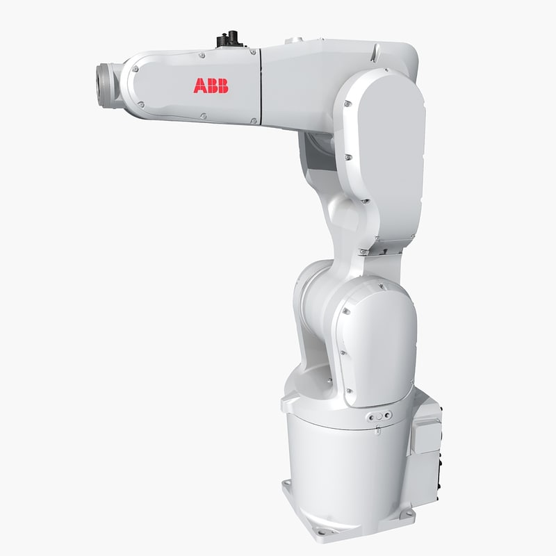 Industrial robot abb model - TurboSquid 1176791