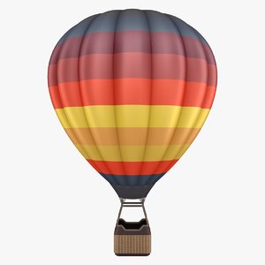 hot air balloon model