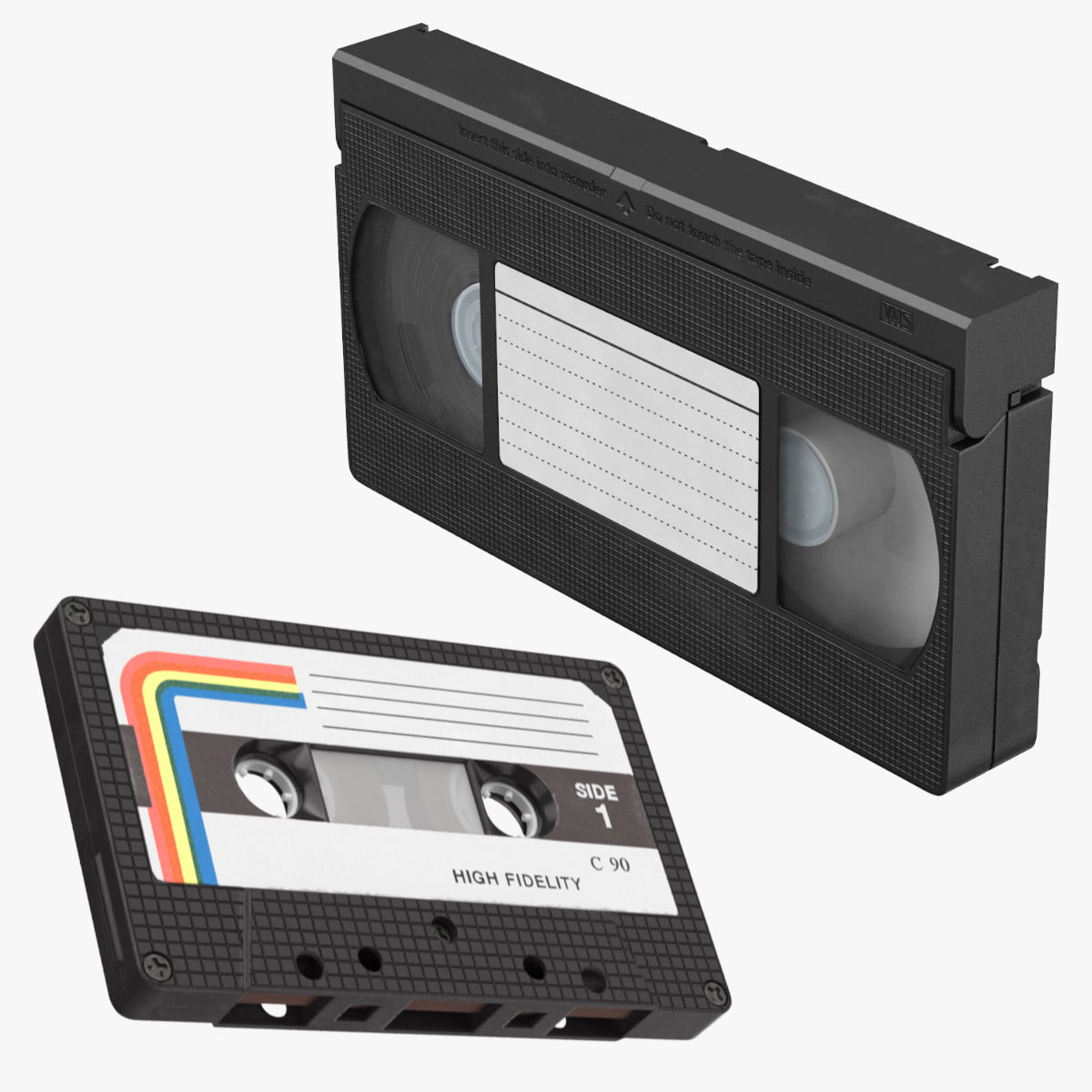 Vhs cassette tape 3D model - TurboSquid 1176887