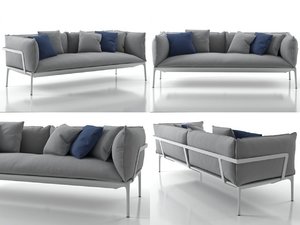 3D yale sofa model