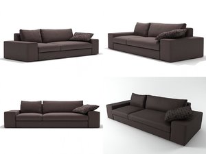 exclusif sofa 01 3D model
