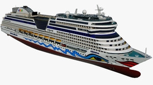 3D cruise ship
