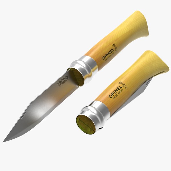 3D knife opinel model