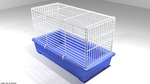 3D model cage pet