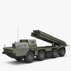artillery truck 3D model