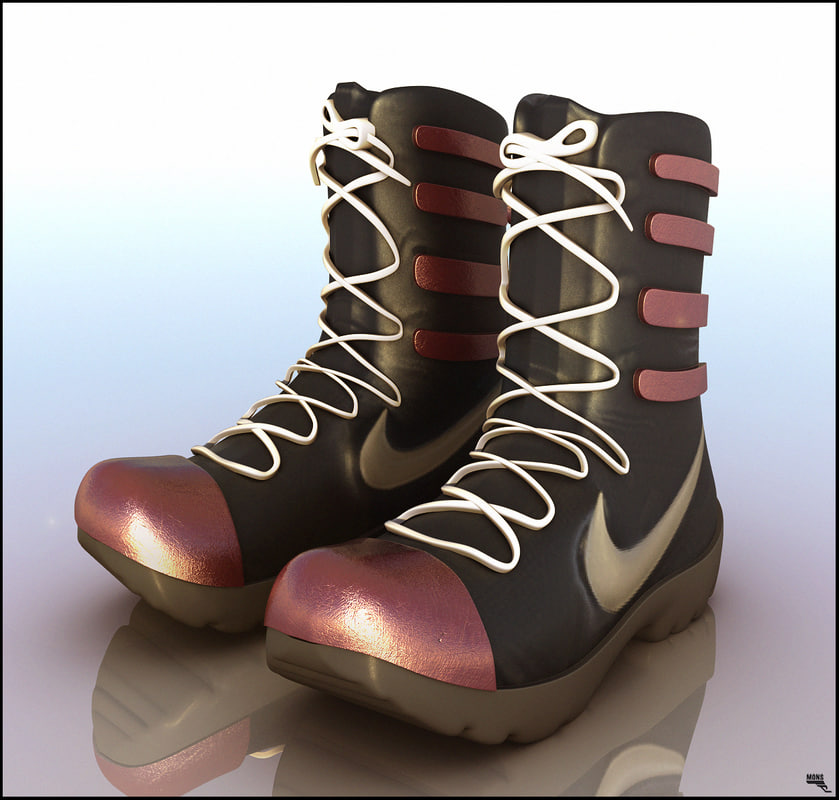 3D boots sport s model TurboSquid 1177580