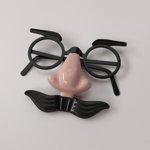 3D funny glasses model