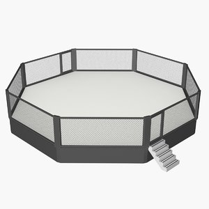 3D model mma cage