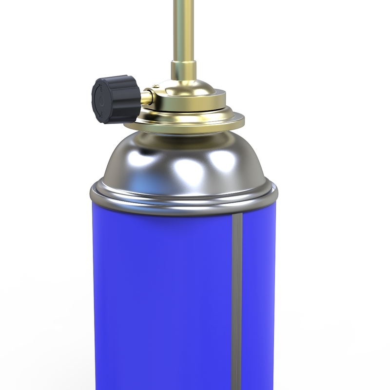 Gas jet flame torch model TurboSquid 1177695