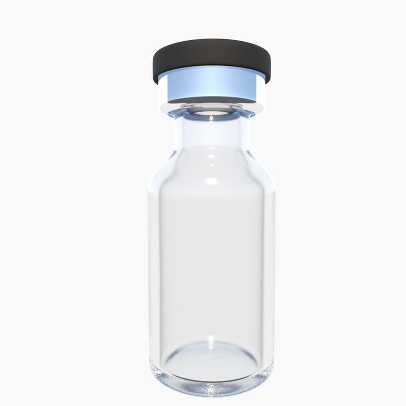 Ampule bottle medical vial 3D model TurboSquid 1177807