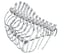 Animal rib cage 3D model - TurboSquid 1177951