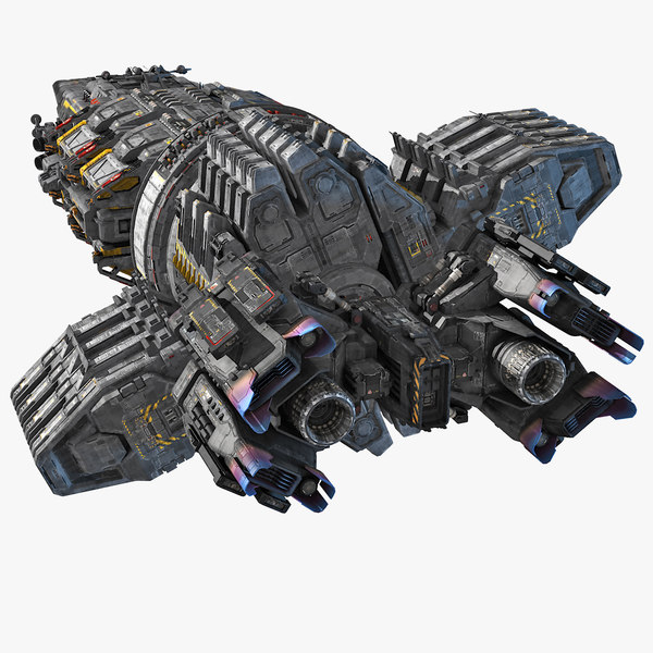 3D modular spaceship - TurboSquid 1178058