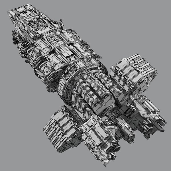 Modular Spaceship. The Visitors Modular Spaceship. Модуль фрегата no mans