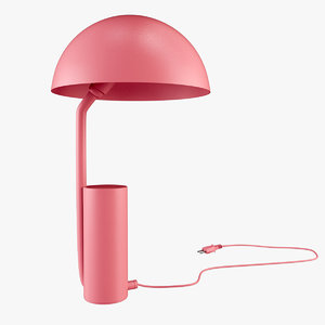 3D cap table lamp