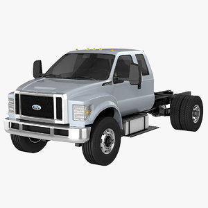 f-650 cab extended 3D model