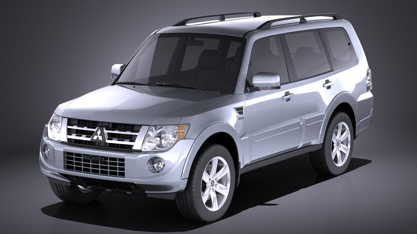 Mitsubishi pajero 3d model