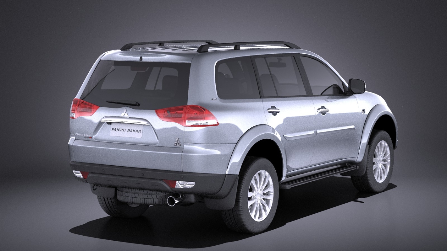 Mitsubishi pajero 3d model