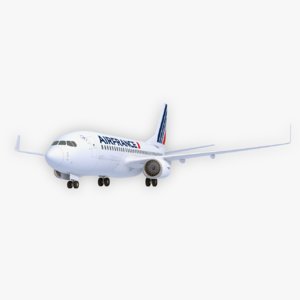 boeing 737-700 air france 3D