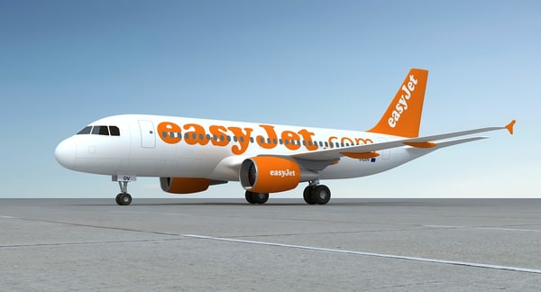 エアバスa319 Easyjet3dモデル Turbosquid