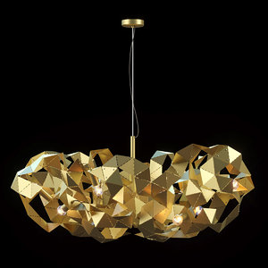 3D chandelier egmond fractal model