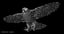 american tree sparrow animation 3D model