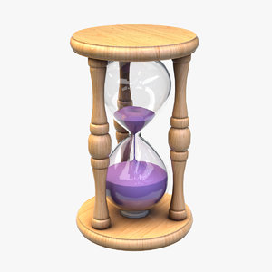 Hourglass 3d Models For Download Turbosquid