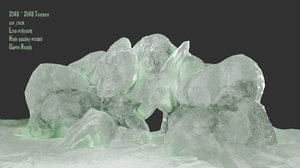 ice cave 3D model