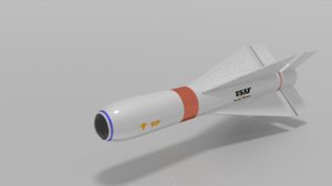 3D agm-65 missile
