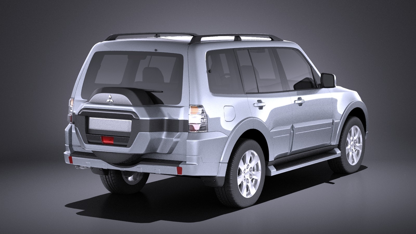 Mitsubishi pajero 3d model