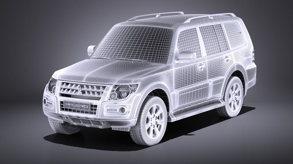 Mitsubishi pajero 3d