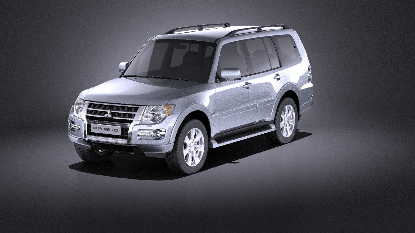 Mitsubishi pajero 3d model