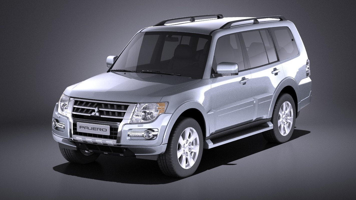 Mitsubishi pajero 3d model