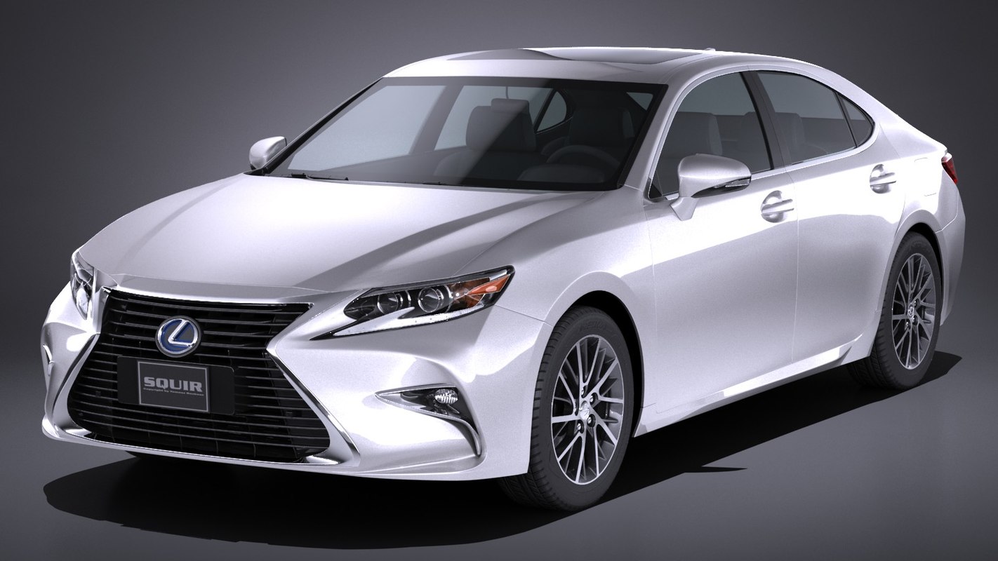 Lexus es300h 2017 3D - TurboSquid 1179111