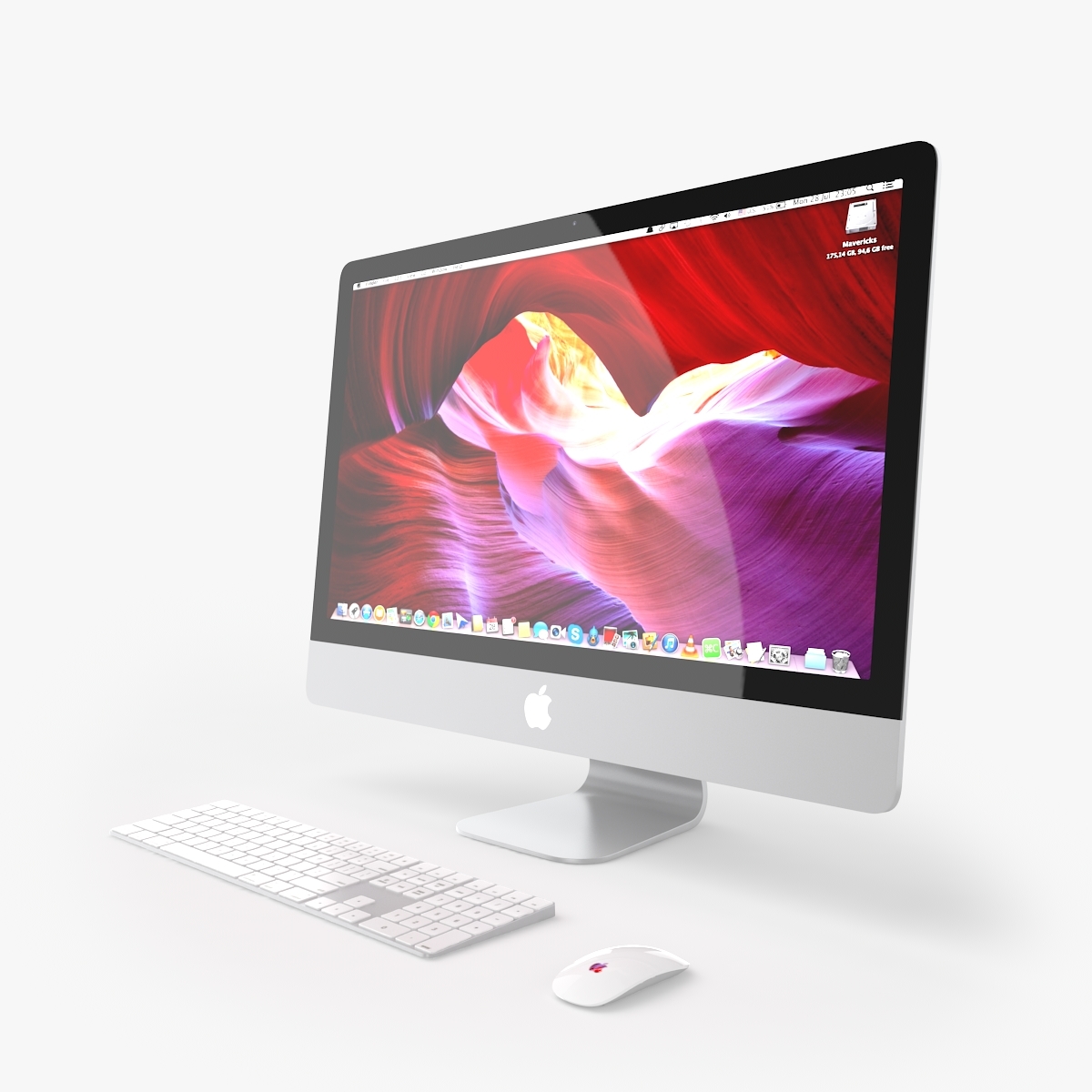 New imac set 2017 3D model TurboSquid 1179239