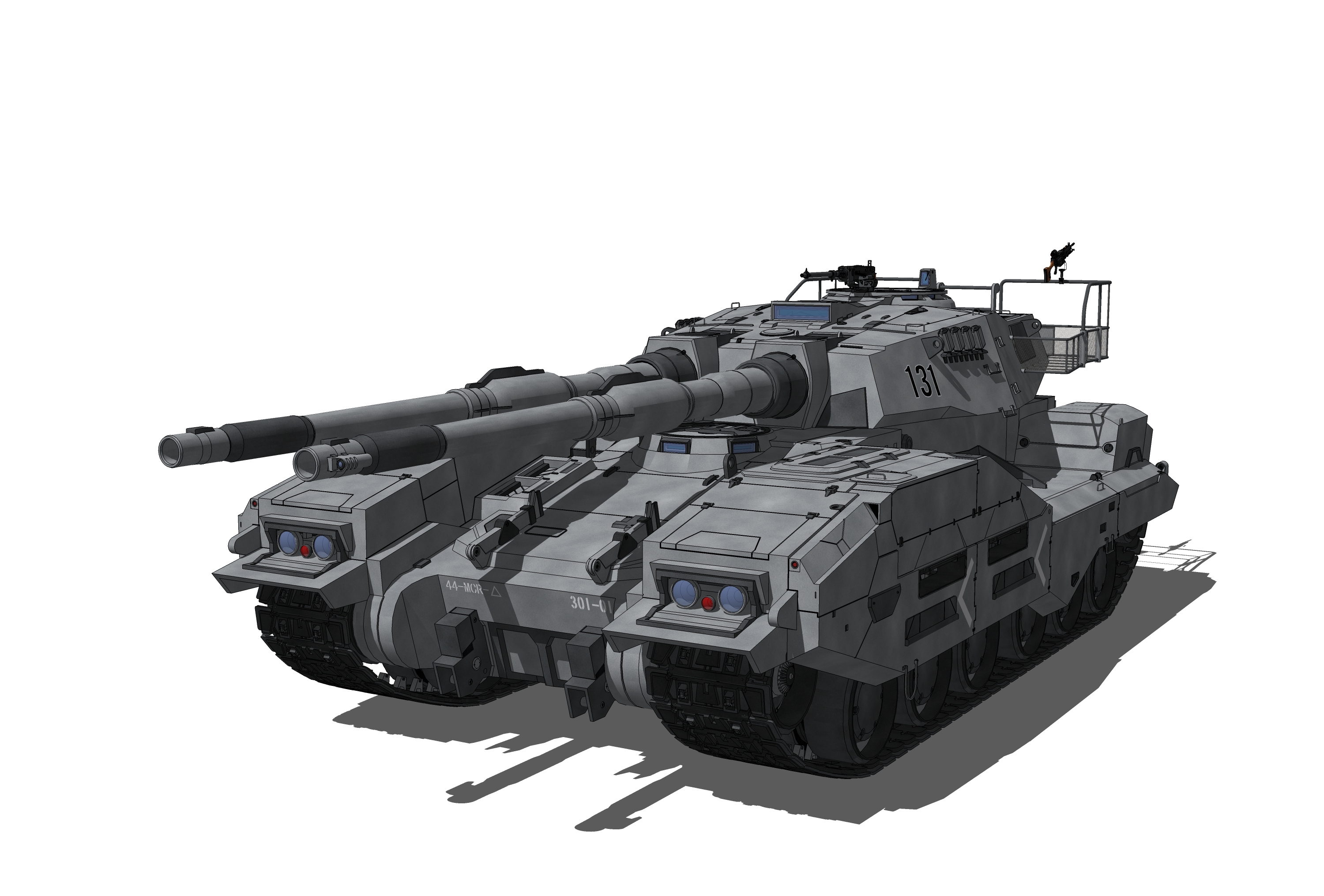 Type59 Chinese main battle tank 3D Model