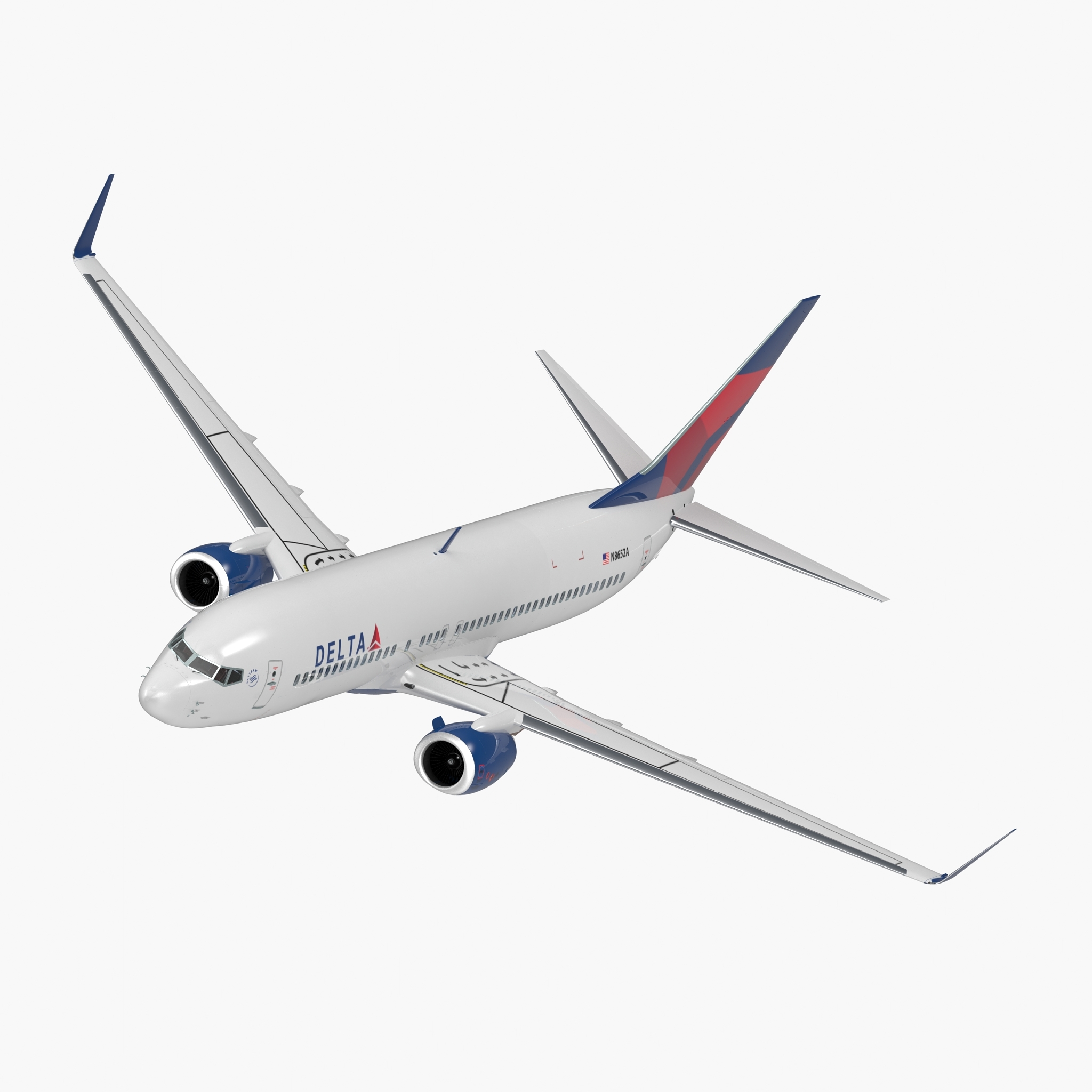 Boeing 737 800 Mit Delta Air Lines Takelage